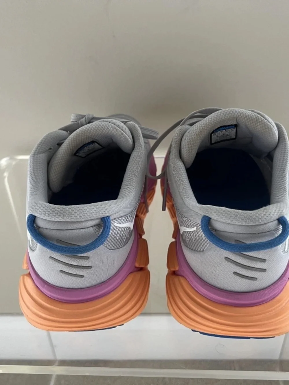 Hoka One Giviot 4 Womens Size 8B Shoes Gray Pink Running GYm Comfort Shoes
